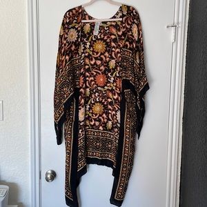 Free People Floral Wrap